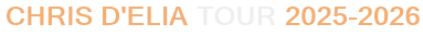 Chris D'Elia Tour 2025-2026